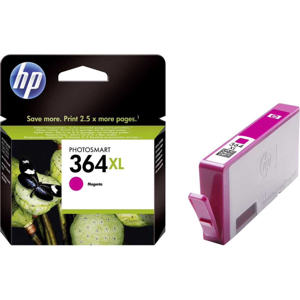 Hp 364XL Magenta Ink Cartridge Pink