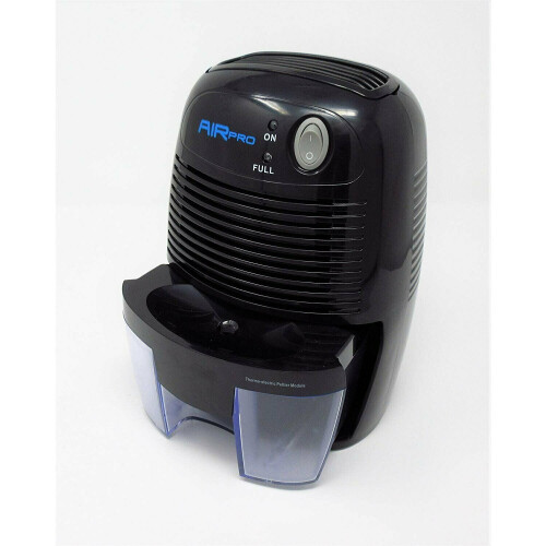 (Black) Dehumidifier Mini Compact 500ml Air Damp Moisture AirPro 2