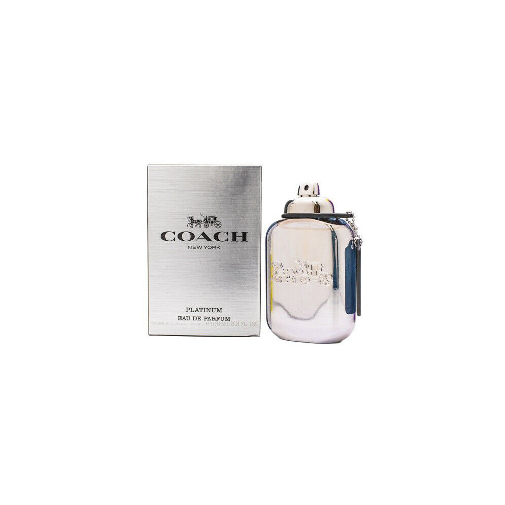 Coach New York Platinum by Coach 3.3 / 3.4 oz EDP Cologne for Men