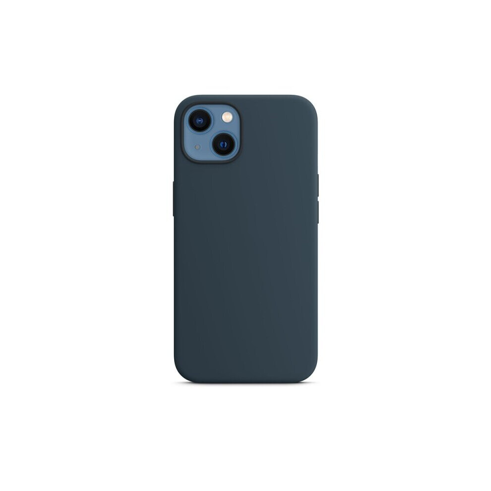 (Liquid Deep China, For Iphone 12 Pro) Official Magnetic Liquid Silicone Case For Iphone 12 13 Pro Max 13Pro Magnetism With Animation Liquid Cove Blue 4907479076412