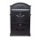Post Box Wall Mounted Wall Mounted Imperial Style Vintage Decor 2