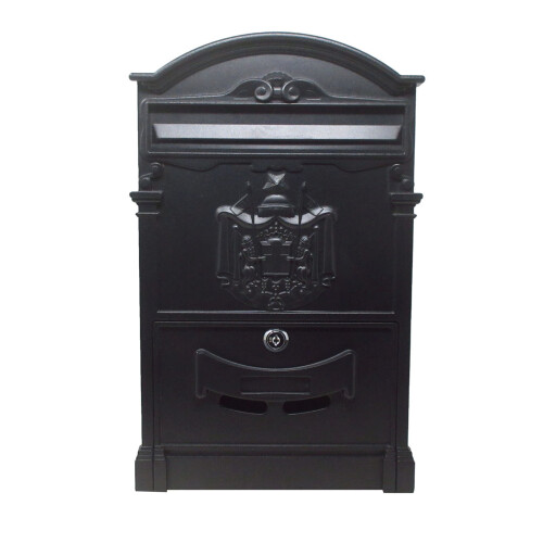 Post Box Wall Mounted Wall Mounted Imperial Style Vintage Decor 1