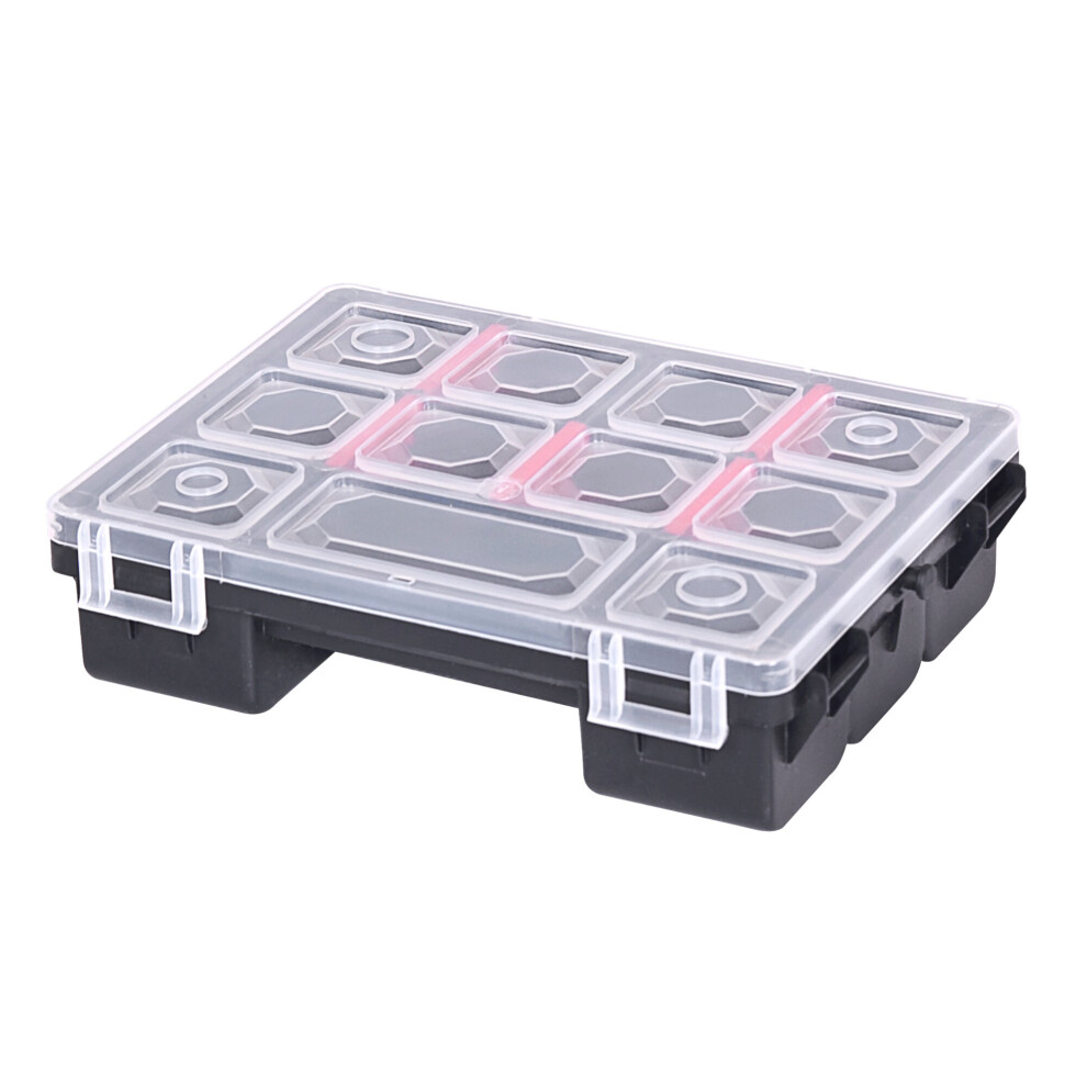 (200, 3) TANDEM Twin Compartment Organiser Case Tool Box