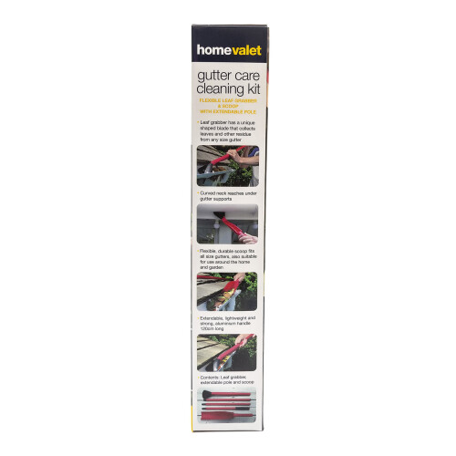 Home Valet Extendable Gutter Care Cleaning Kit  Grabber & Scoop 2