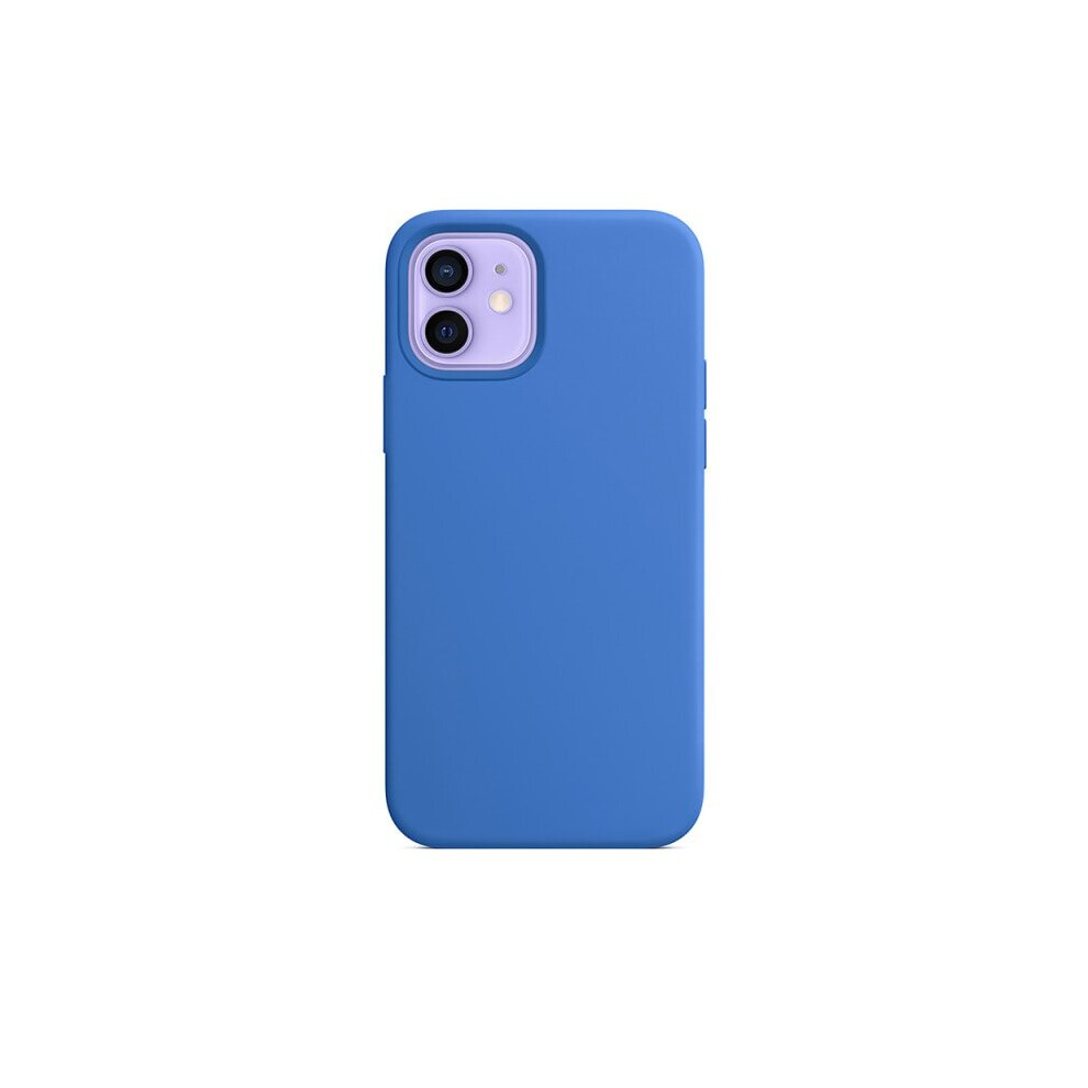 (Liquid Capri China, For Iphone 13Pro Max) Official Magnetic Liquid Silicone Case For Iphone 12 13 Pro Max 13Pro Magnetism With Animation Liquid Blue 4907479076009