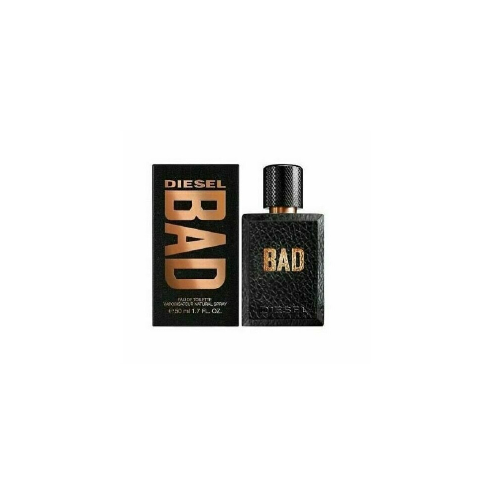 Diesel Bad 1.7 Oz Edt Spray Mens Cologne 50 Ml