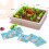 Kids Wooden Memory Board Game Sorting Puzzle Carrots Harvest Developmental Toy 4