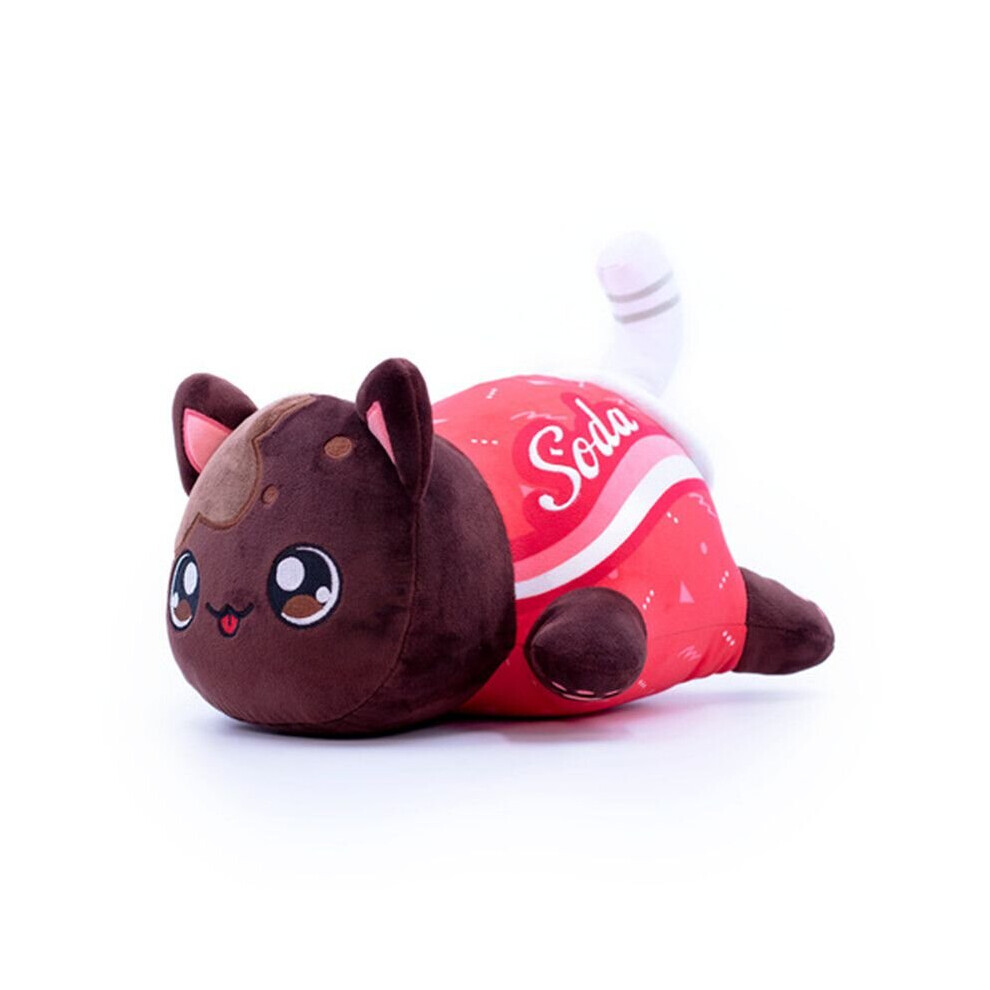 (Cola) 9.84in Aphmau Cat Stuffed Toy Plushie Plush Doll For Girls Pillow