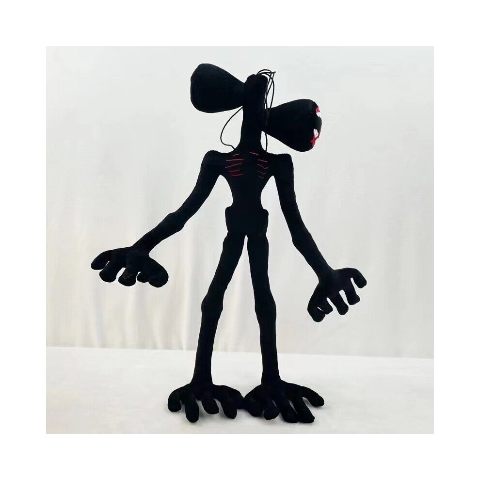 (, 55Cm/21.6In) 21.6" Siren Head Plush Toy Soft Stuffed Plush Doll Black