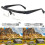 Dial Adjustable Glasses Variable Focus for Reading Distance Vision Eyeglasses 4