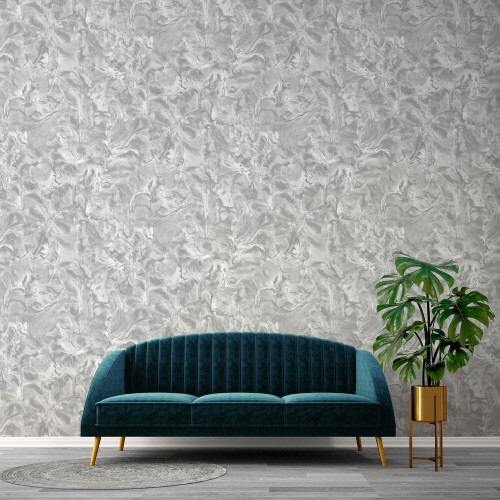 Belgravia Decor Lusso Silver Wallpaper GB303 2