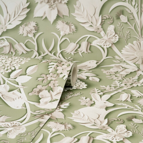 Fine Decor Fine Decor Woodland Sage Wallpaper FD42951 1