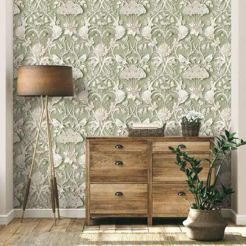 Fine Decor Fine Decor Woodland Sage Wallpaper FD42951 2