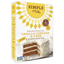 Simple Mills, Almond Flour Baking Mix, Vanilla Cupcake & Cake, 11.5 oz (327 g)