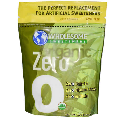 Wholesome Sweeteners, Οργανικό-Πλήρες Ερυθριτόλη, Μη Καλόριών Γλυκαντικό, 12 oz (340 g)