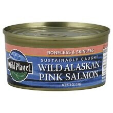 Wild Planet, Somon Roșu sălbatic, Fără Oase și Piele, 6 oz (170 g)