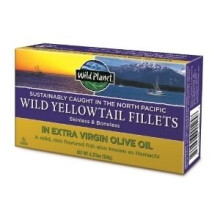 Wild Planet, Wild Yellowtail Skinless & Boneless Fillets In Extra Virgin Olive Oil, 4.4 oz (125 g)