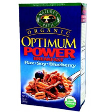 Nature's Path, Cereale Organico Optimum Power, Blu Ciliegia Cannella Lino, 14 oz (400 g)