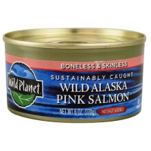 Wild Planet, Wild Pink Salmon, No Salt Added, 6 oz (170 g)