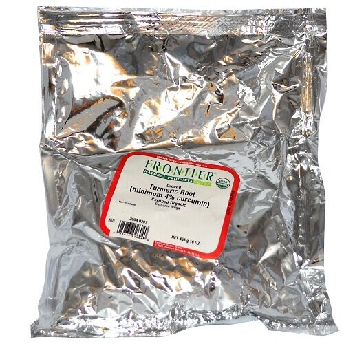Frontier Co-op, Organic Ground Turmeric Root, 16 oz (453 g)