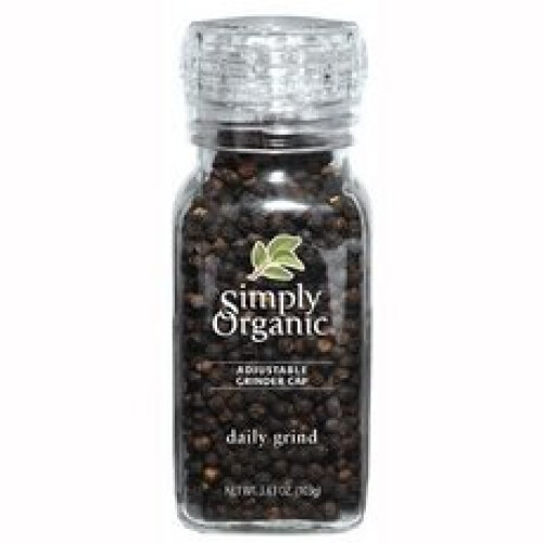 Simply Organic, Daily Grind, Μαύρο Πιπέρι, 2.65 oz (75 g)