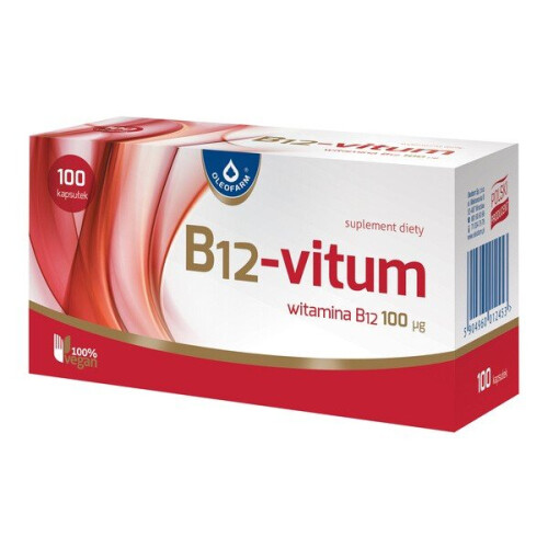 B12 - Vitum 100 kapsułek