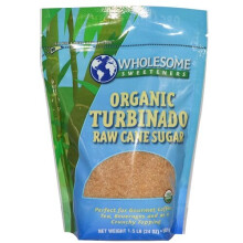Zucchero di canna organico Turbinado Wholesome Sweeteners, 1,5 libbre (680 g)
