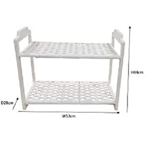 Addis Under Sink Storage for Organisation, White Single 2