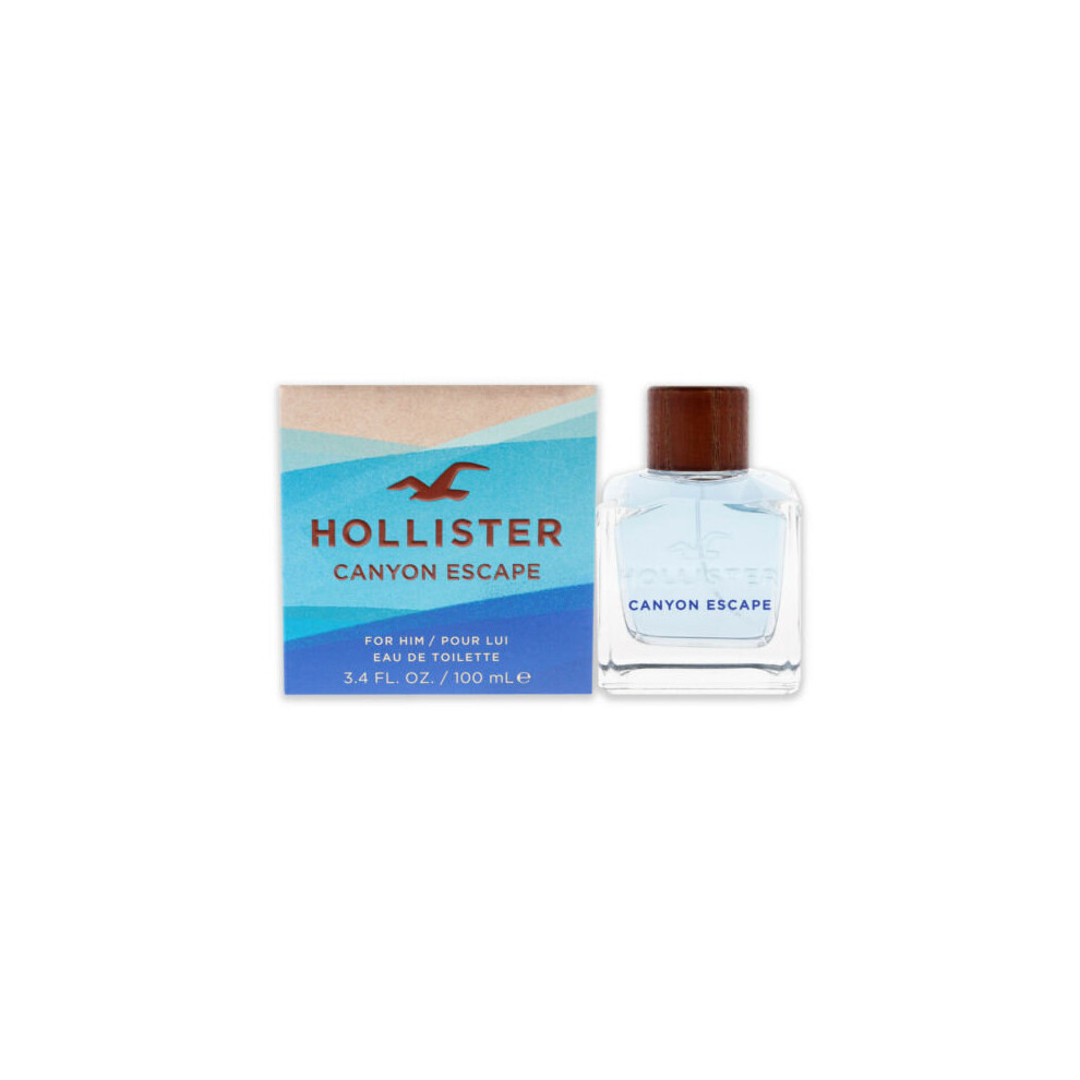 Canyon Escape by Hollister for Men - 3.4 oz EDT Spray