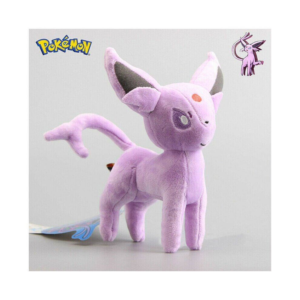 (Espeon) Pokemon Plush Doll Glaceon Vaporeon Stuffed Toy