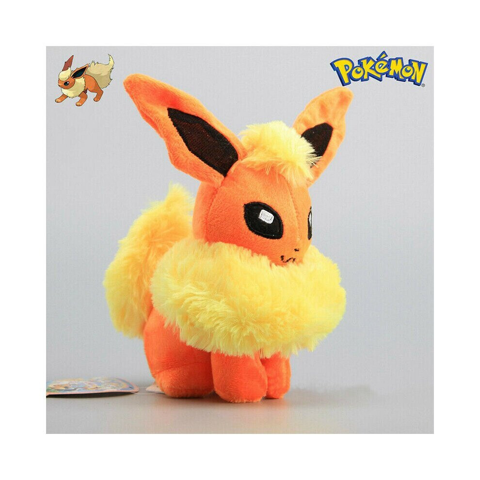 (Flareon	) Pokemon Plush Doll Glaceon Vaporeon Stuffed Toy