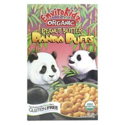Nature's Path, EnviroKidz, Οργανική Ραγιά Αμυγδάλου Panda Puffs Κέικ, 10.6 oz (300 g)
