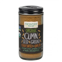 Frontier Co-op, Orgaaninen kumin siemen, Maustettu, 1.76 oz (50 g)