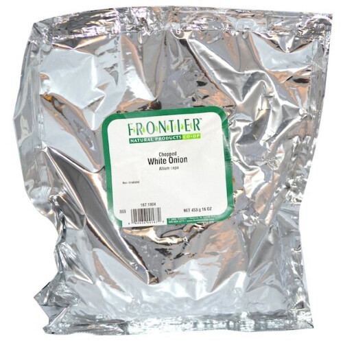 Frontier Co-op, Oignon Blanc Haché, 16 oz (453 g)