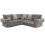 Furniture 786 Chingford Large Full Back Corner Sofa - 1