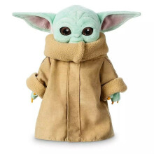 30cm Baby Yoda Plush Toy Master The Mandalorian Force Stuffed Doll Gift