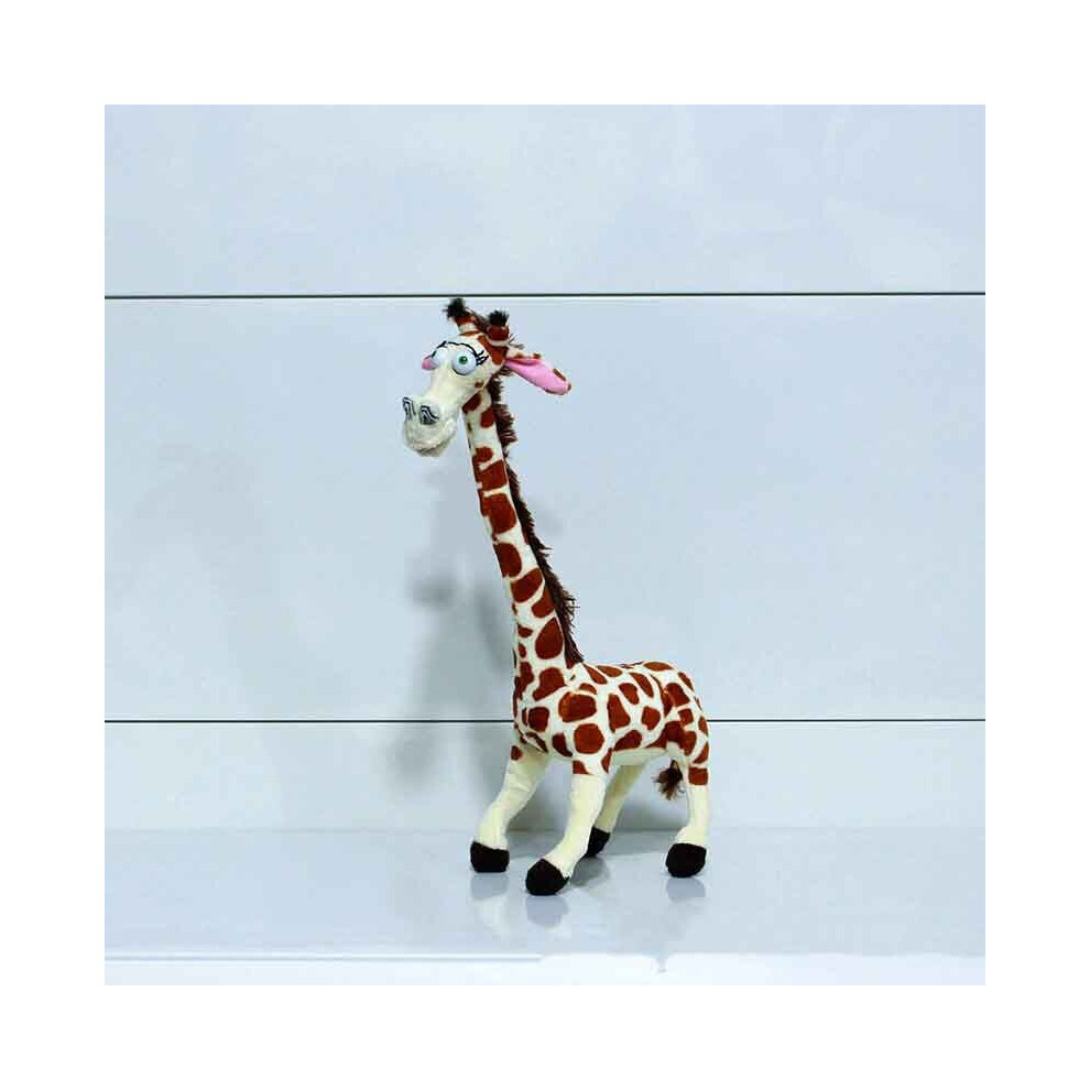 (Giraffe, 35cm) Madagascar Character Plush Toys Gloria Penguin Marty Alex Melman Julien Toys