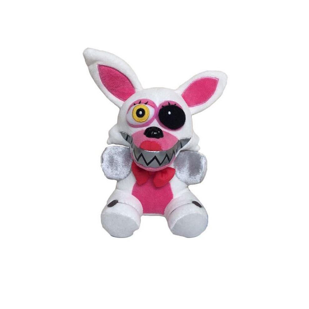 ( Fox) Five Nights At Freddy's Chica Bonnie Foxy Plush Doll Soft Stuffed Toy Kids Gift White