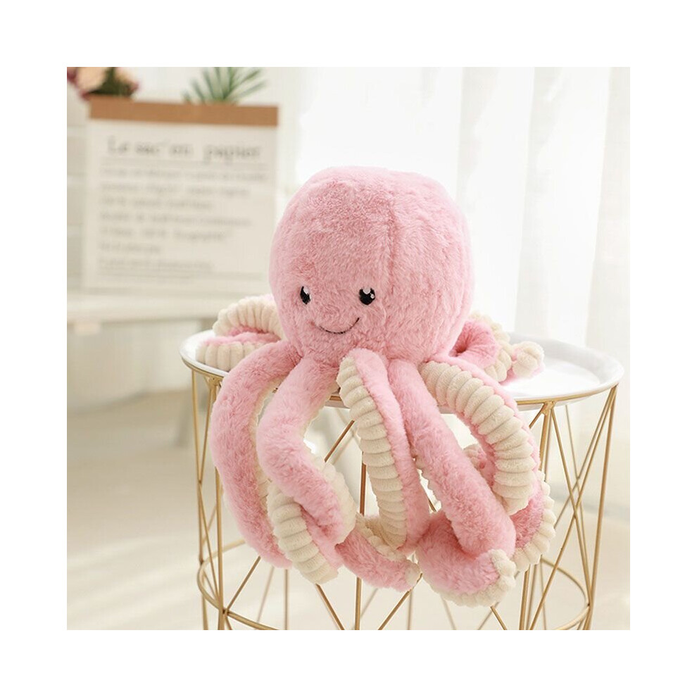(, 40Cm) 15.7'' Cute Octopus Plush Stuffed Toy Pillow Plush Animal Doll Kid Children Gift Pink