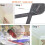 360° Aluminum Miter Saw Protractor Angle Finder for Woodworking Measuring Tool 7