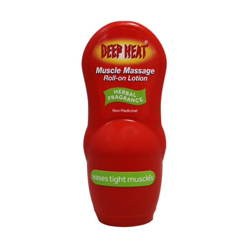 Deep Heat Muscle Massage Roll-On Lotion 50ml