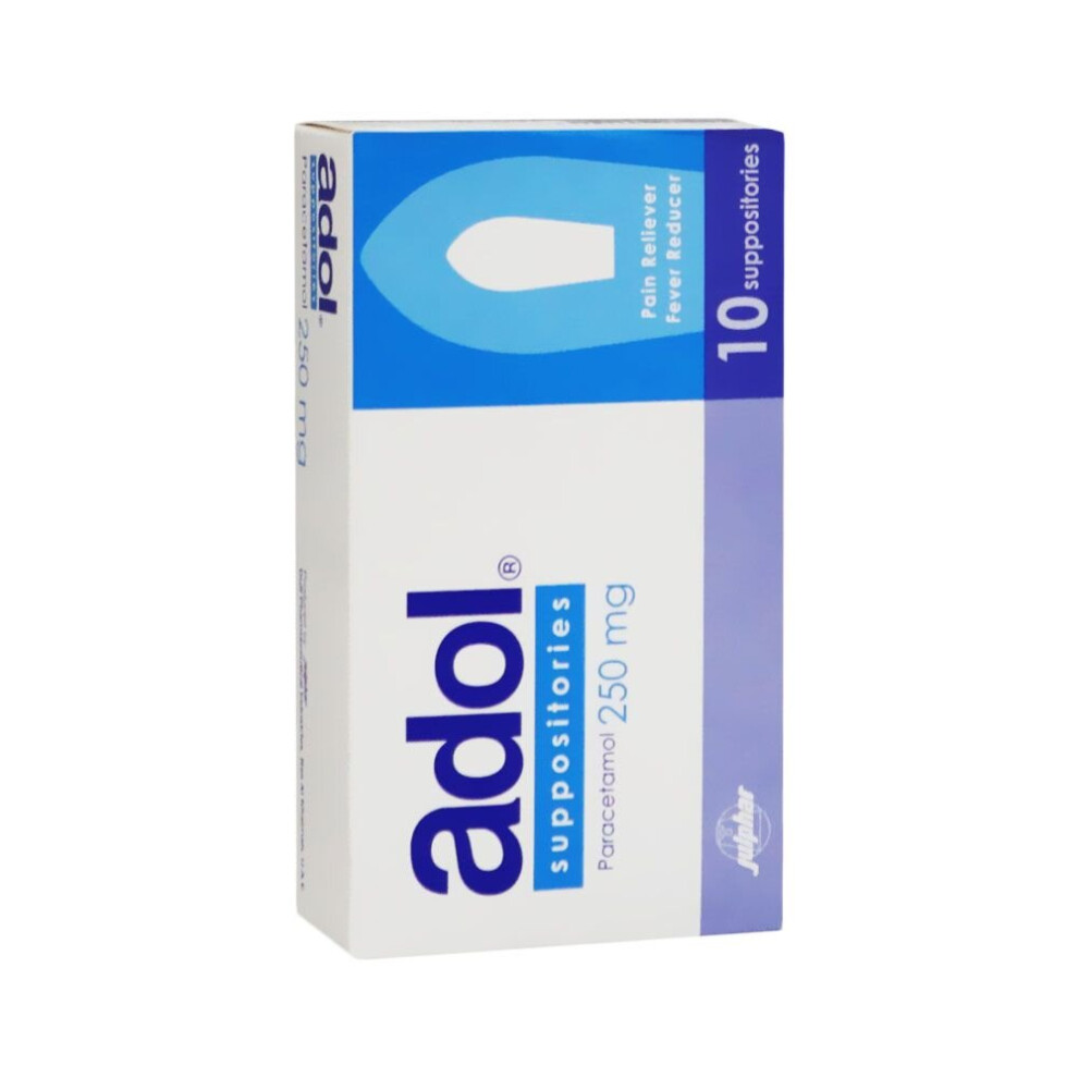 Adol 250 Mg Suppositories 10'S