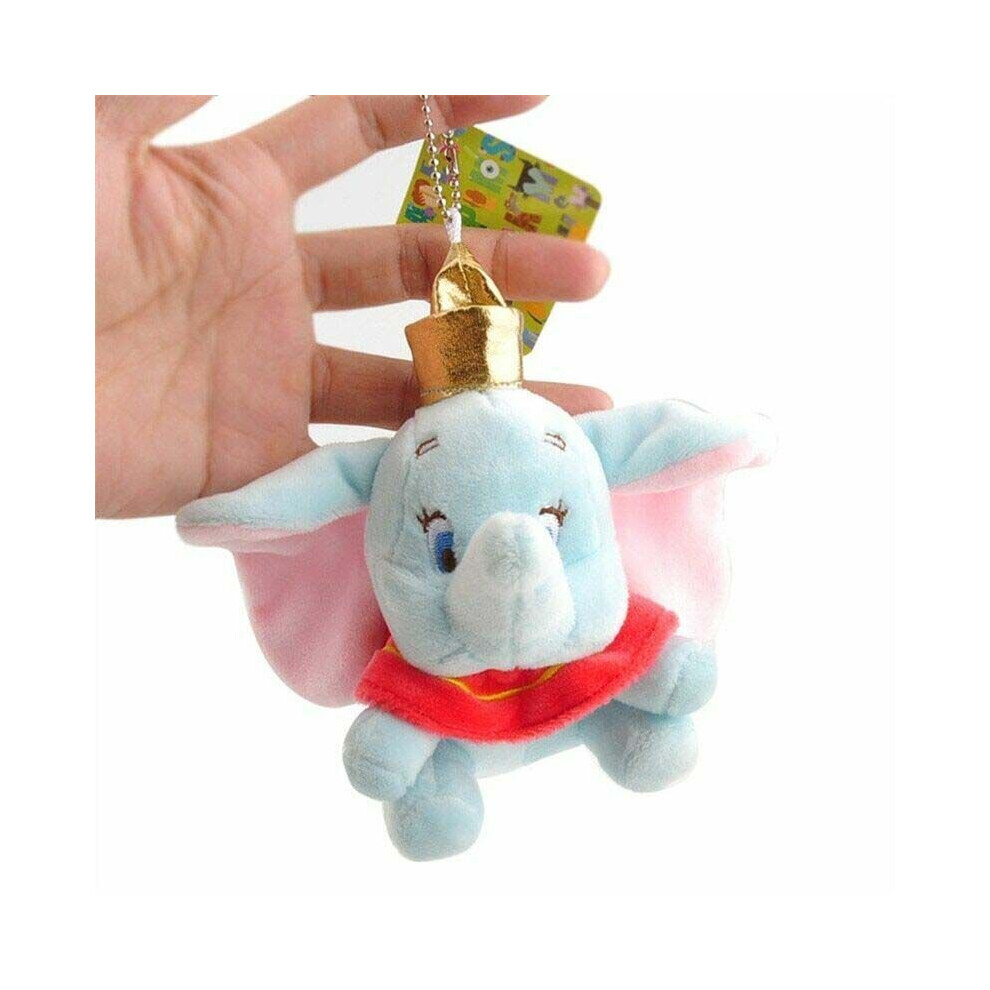 New Dumbo Elephant Plush Toy Stuffed Animals Soft Keychain Kids Gift Doll Toys