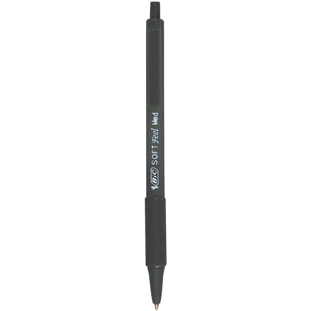 BIC Â Â BIC SOFT Feel clic Grip Pen 0.4 MM, Black