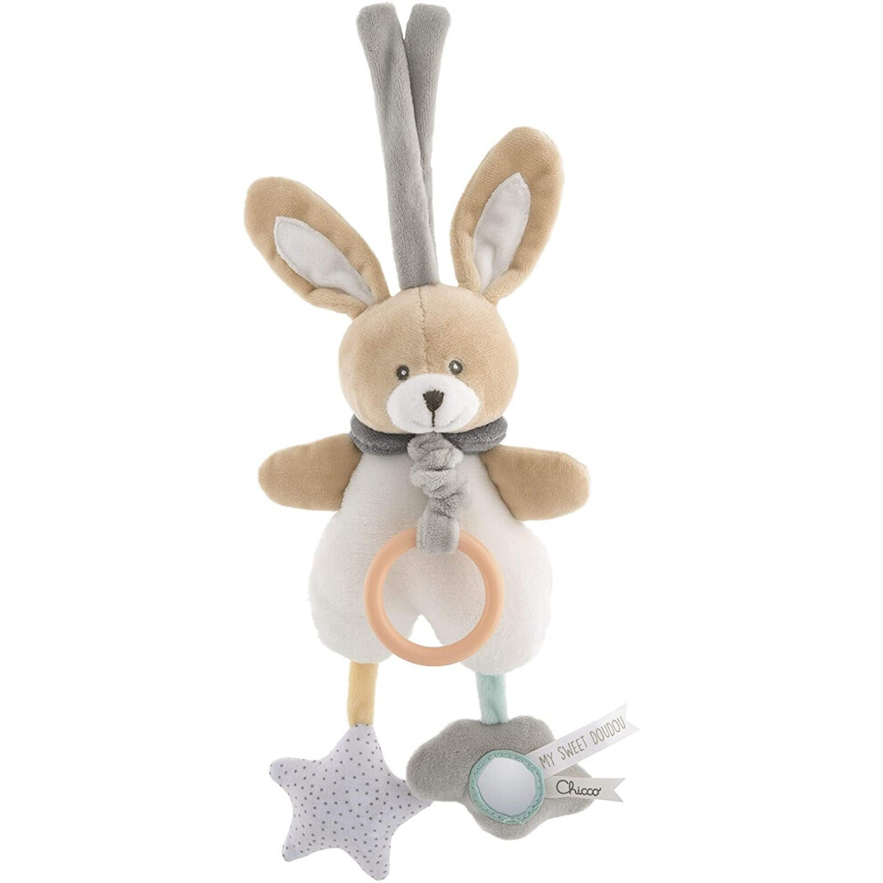 chicco 00009713000000 Bunny Play Clock Dou, Beige