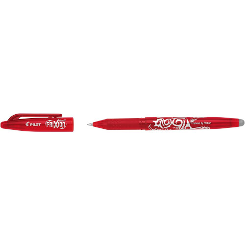 Pilot Pilot Frixion Erasable Rollerball 0.7 mm Tip (Single Pen) - Red 1