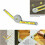 Angle Finder Miter Saw Protractor Measuring Ruler Tool Goniometer Pro Durable 6