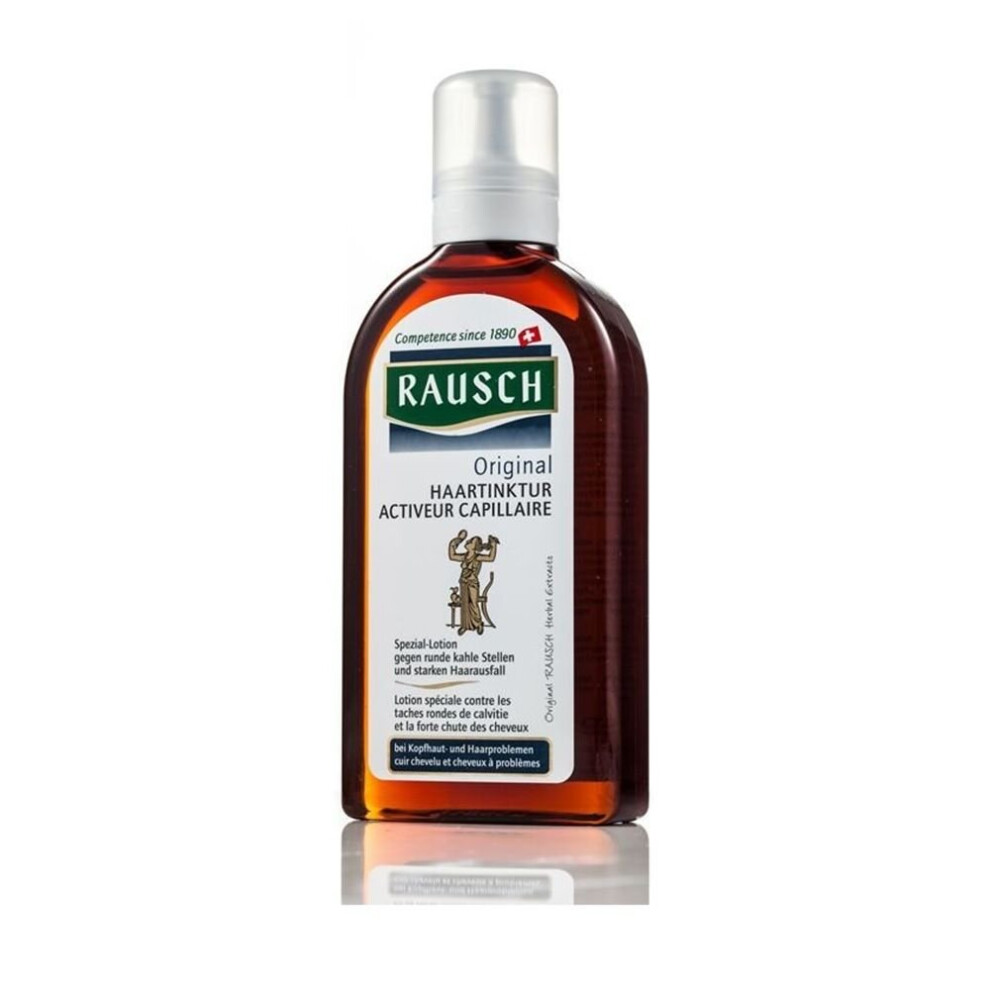 Rausch Original Hair Tincture | Swiss Herbal Hair Loss Treatment, Hair Growth & Scalp Care Tonic (200 Ml)