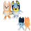2 τεμάχια παιδικά 28cm Bluey & Bingo φίλοι βελούδινο παιχνίδι παιδικό δώρο γενεθλίων 5