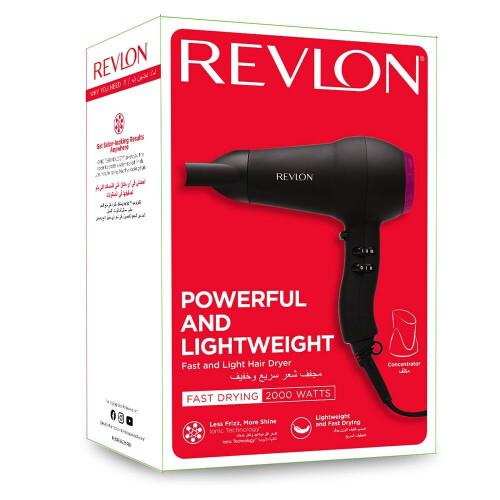 Revlon Revlon Powerful & Lightweight Fast Drying 2000W Hair Dryer 2